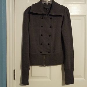 Banana Republic gray long sleeved jacket